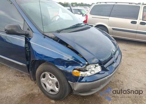 2000 Dodge Caravan z USA, uszkodzony, nr VIN 2B4GP2534YR609437